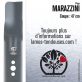 Lame tondeuse. Coupe 47 cm. Marazzini