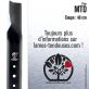 Lame tondeuse. Coupe 49 cm. MTD