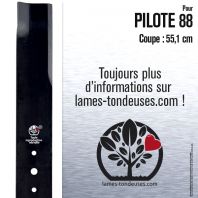 Lame tondeuse. Coupe 55,1 cm. Pilote 88