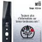 Lame tondeuse. Coupe 43,9 cm. MTD