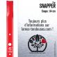 Lame tondeuse. Coupe 84 cm. Snapper