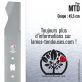 Lame tondeuse. Coupe 45,5 cm. MTD