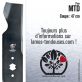 Lame tondeuse. Coupe 47 cm. MTD