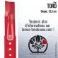 Lame tondeuse. Coupe 53,3 cm. Toro