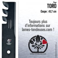Lame tondeuse. Coupe 45,7 cm. Toro