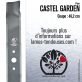 Lame tondeuse. Coupe 46,2 cm. Castel Garden