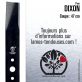 Lame tondeuse. Coupe 47 cm. Dixon