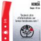 Lame tondeuse. Coupe 47 cm. Honda 