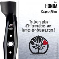 Lame tondeuse. Coupe 47,5 cm. Honda