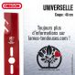 Lame tondeuse. Coupe 40 cm. Universelle Orégon. Gator Mulcher™