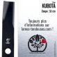 Lame tondeuse. Coupe 52 cm. Kubota