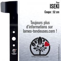 Lame Pour Iseki I-335-3252. Coupe 52 cm