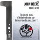 Lame tondeuse. Coupe 52 cm. John Deere