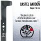 Lame tondeuse. Coupe 52cm. Castelgarden