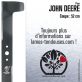 Lame tondeuse. Coupe 52cm. John Deere