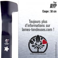 Lame tondeuse. Coupe 50 cm. AYP 