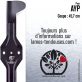 Lame tondeuse. Coupe 45,7 cm. AYP