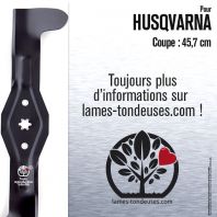 Lame tondeuse. Coupe 45.7 cm. Husqvarna 532186386 