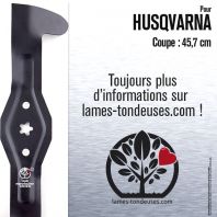 Lame tondeuse. Coupe 45.7 cm. Husqvarna 532186385 