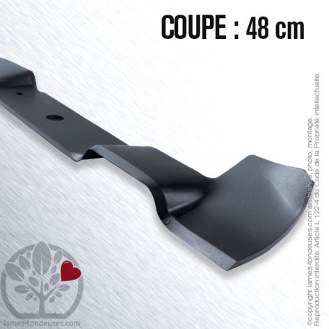 Lame tondeuse. Coupe 48 cm. Alko
