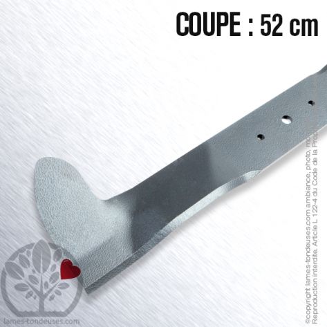 Lame tondeuse. Coupe 52 cm. Axxom