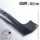 Lame tondeuse. Coupe 42,5 cm. Viking