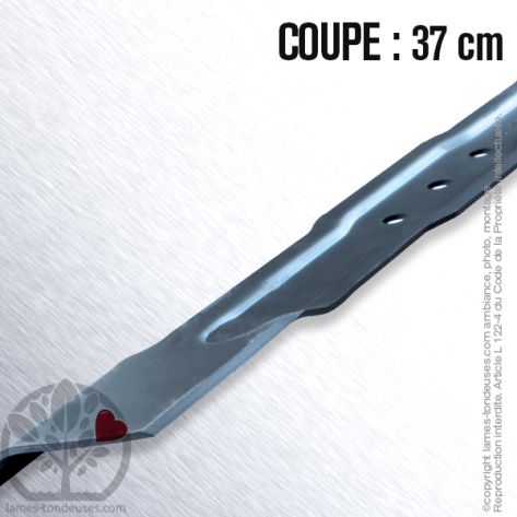 Lame tondeuse. Coupe 37 cm. Bosch