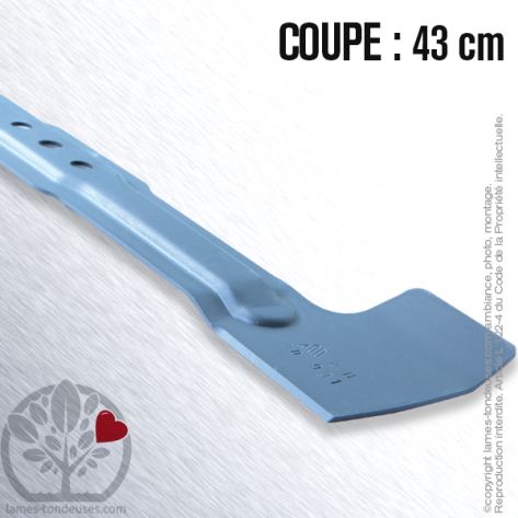 Lame tondeuse. Coupe 43 cm. Bosch