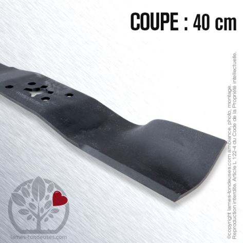 Lame tondeuse. Coupe  40 cm. Viking