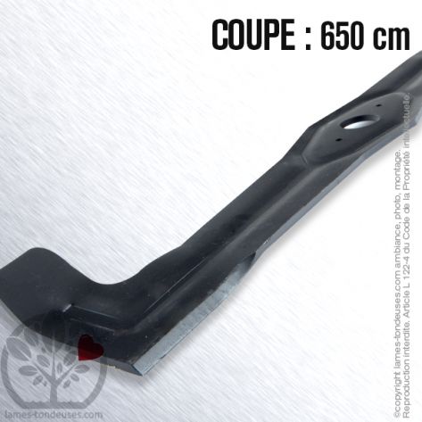 Lame tondeuse. Coupe 650 cm. Etesia