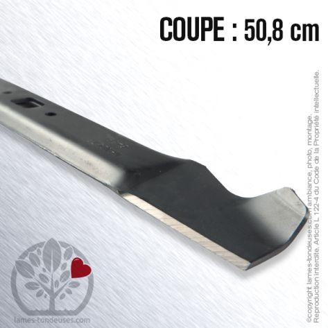 Lame tondeuse. Coupe 50,8 cm. MTD