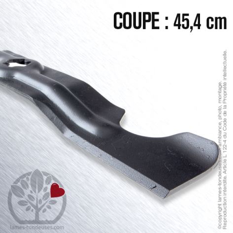 Lame tondeuse. Coupe 45,4 cm. MTD