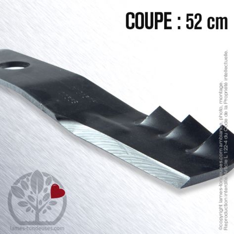 Lame tondeuse. Coupe 52 cm. Kubota