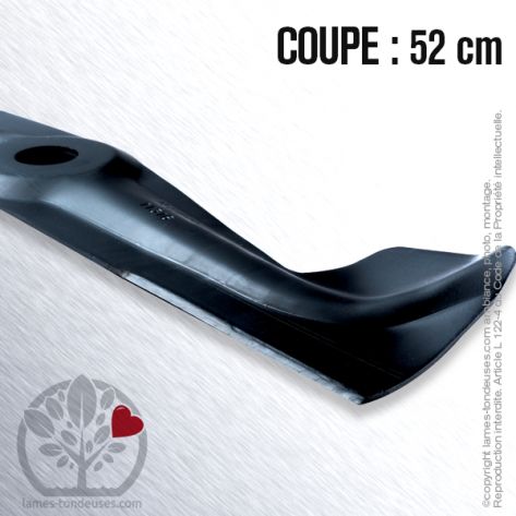 Lame tondeuse. Coupe 52 cm. John Deere