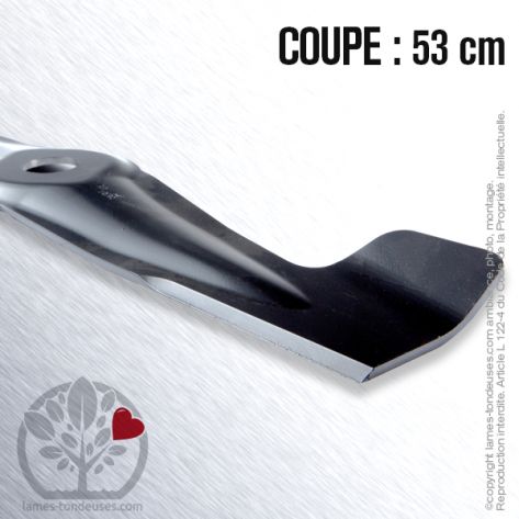 Lame tondeuse. Coupe 53 cm. John Deere