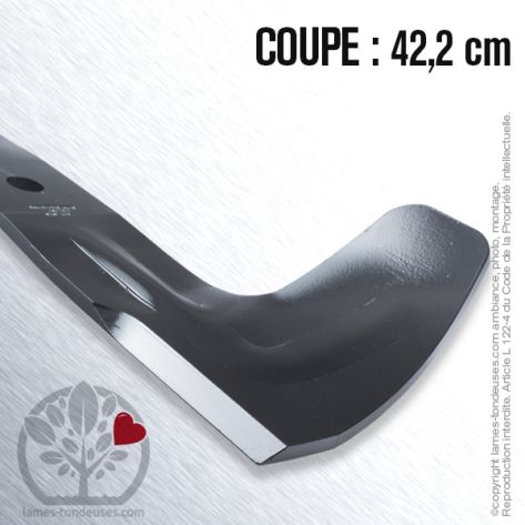 Lame tondeuse. Coupe 42,2 cm. Kubota