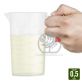 Broc avec graduation % pour mélange. 0,5 L