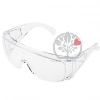 Lunettes transparente de protection. Anti-projection pour travaux de desh&eacute;rbage