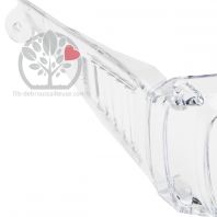 Lunettes transparente de protection. Anti-projection pour travaux de desh&eacute;rbage