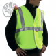 Gilet fluo de sécurité jaune