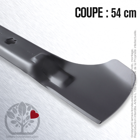 Lame tondeuse. Coupe 54 cm. MTD