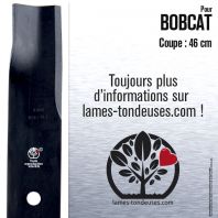 Lame pour Bobcat  112111-02, 32022A. Coupe 46 cm