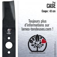 Lame pour Case C14886. Coupe 43 cm